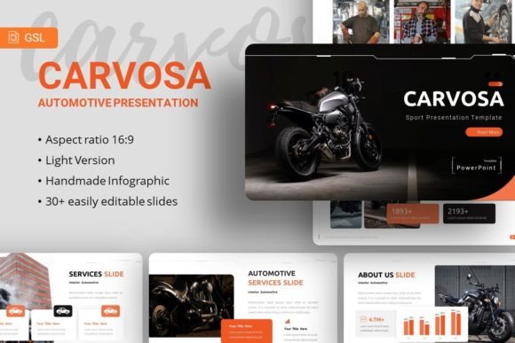 Carvosa: A Dynamic Google Slides Template for Modern Brands