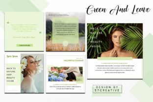 Green and Leave: Elevate Your Instagram Feed with This Template