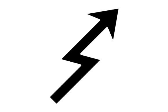 Practical Design with the Zigzag Arrow Glyph Icon