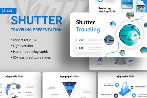 Shutter: A Versatile Google Slides Template for Modern Storytelling